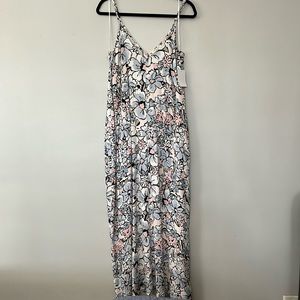 Lovestitch Printed Gauze Maxi Dress